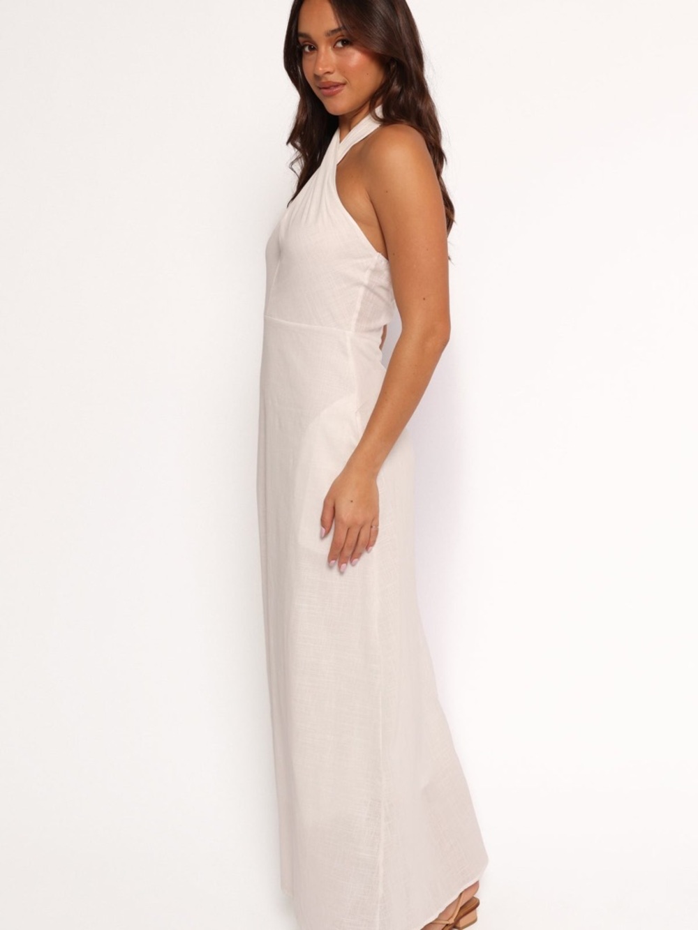 Petal & Pup Betsy Halterneck Maxi Dress | M - Picture 4 of 8